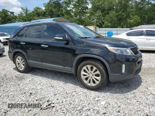 2014 Kia Sorento EX with VIN 5XYKU4A78EG483092, listed as a Copart auction lot 60978335 with 151,327 mi miles and Clean title. Bid and sale history available at DreamBid. Image 4.