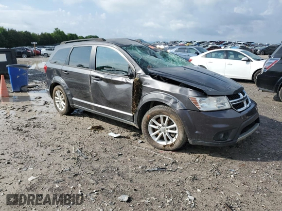 2017 Dodge Journey SXT with VIN 3C4PDCBG2HT533772, listed as a Copart auction lot 54729535 with 160,376 mi miles and Salvage title. Bid and sale history available at DreamBid. Image 4.