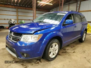 2012 Dodge Journey SXT z VIN 3C4PDCCG3CT339095, wystawiony jako Copart lot #55388905 z przebiegiem 249 668 mil mil oraz Szkoda całkowita • Salvage title. Historia ofert i sprzedaży dostępna na DreamBid. Obrazek 1.