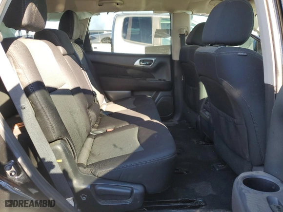 2017 Nissan Pathfinder SL with VIN 5N1DR2MN2HC602607, listed as a Copart auction lot 81130204 with 139,674 mi miles and Salvage Title. Bid and sale history available at carsss.com. Image 11.