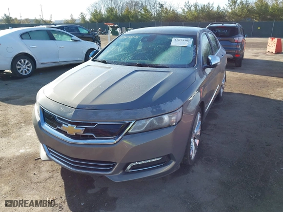 2018 Chevrolet Impala Premier with VIN 2G1125S33J9143107, listed as a IAAI auction lot 41854481 with 160,522 mi miles. Bid and sale history available at carsss.com. Image 18.
