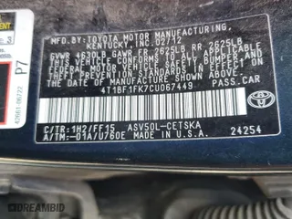 2012 Toyota Camry L with VIN 4T1BF1FK7CU067449, listed as a Copart auction lot 49994805 with 157,993 mi miles and Clean Title. Bid and sale history available at carsss.com. Image 12.