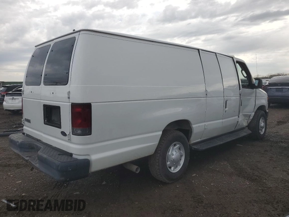 2008 Ford Econoline Cargo with VIN 1FTSS34S78DB56251, listed as a Copart auction lot 53987935 with 51,886 mi miles and Salvage Title. Bid and sale history available at DreamBid. Image 3.
