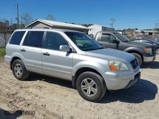 2004 Honda Pilot EX with VIN 2HKYF18514H592640, listed as a IAAI auction lot 41898618 with 230,866 mi miles. Bid and sale history available at carsss.com. Image 1.