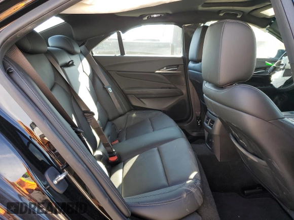 2020 Cadillac CT4 Premium Luxury with VIN 1G6DF5RK9L0155946, listed as a Copart auction lot 87541285 with 35,358 mi miles and Salvage Title. Bid and sale history available at carsss.com. Image 10.