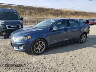 2019 Ford Fusion Hybrid Titanium with VIN 3FA6P0RU3KR121626, listed as a Copart auction lot 72227612 with 80,005 mi miles. Bid and sale history available at carsss.com. Image 1.