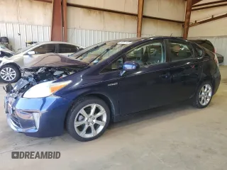 2013 Toyota Prius One with VIN JTDKN3DUXD1707664, listed as a Copart auction lot 56207165 with Not provided miles and Salvage title. Bid and sale history available at DreamBid. Image 1.