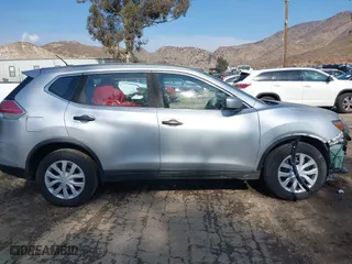 2016 Nissan Rogue S with VIN KNMAT2MVXGP687647, listed as a IAAI auction lot 41421370 with 118,721 mi miles. Bid and sale history available at carsss.com. Image 14.
