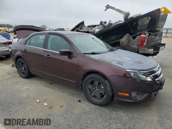 2011 Ford Fusion SE with VIN 3FAHP0HA1BR345896, listed as a Copart auction lot 50799955 with 54,656 mi miles and Salvage Title. Bid and sale history available at carsss.com. Image 4.