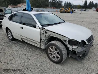 2003 Lexus GS 300 with VIN JT8BD69S530188179, listed as a Copart auction lot 75653264 with 149,386 mi miles and Salvage Title. Bid and sale history available at carsss.com. Image 4.
