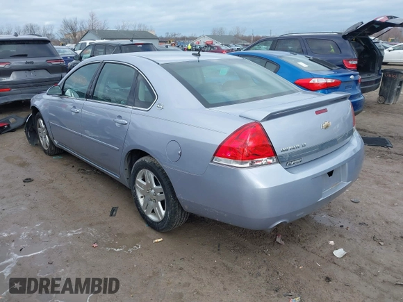 2006 Chevrolet Impala LT 3.9L with VIN 2G1WC581669146275, listed as a IAAI auction lot 41815870 with 127,156 mi miles and . Bid and sale history available at DreamBid. Image 3.
