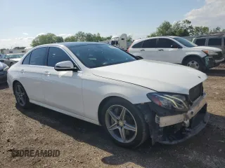 2017 Mercedes-Benz E 300 Luxury with VIN WDDZF4JB6HA051382, listed as a Copart auction lot 53964445 with 107,505 mi miles and Salvage Title. Bid and sale history available at DreamBid. Image 4.