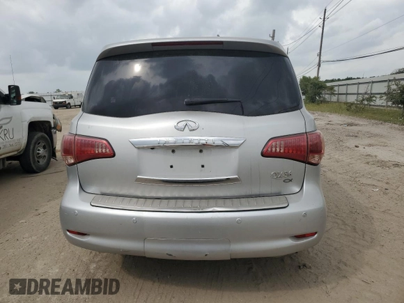 2013 Infiniti QX56 with VIN JN8AZ2NEXD9060352, listed as a Copart auction lot 53749865 with 197,555 mi miles and Clean Title. Bid and sale history available at carsss.com. Image 6.