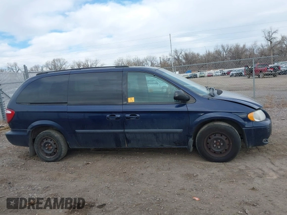 2005 Dodge Caravan SE with VIN 1D4GP24R75B108449, listed as a IAAI auction lot 41734639 with 266,376 mi miles and . Bid and sale history available at DreamBid. Image 13.