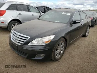 2009 Hyundai Genesis with VIN KMHGC46F69U051965, listed as a Copart auction lot 75108944 with 191,701 mi miles and Clean Title. Bid and sale history available at carsss.com. Image 1.