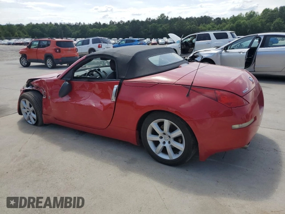 2004 Nissan 350Z Touring z VIN JN1AZ36A44T002949, wystawiony jako Copart lot #54947145 z przebiegiem 89 250 mil mil oraz Szkoda całkowita • Salvage title. Historia ofert i sprzedaży dostępna na DreamBid. Obrazek 2.
