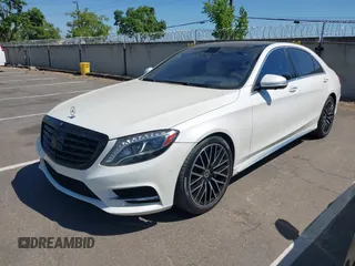 2015 Mercedes-Benz S 550 with VIN WDDUG8CBXFA185479, listed as a IAAI auction lot 42238690 with 120,552 mi miles and . Bid and sale history available at carsss.com. Image 17.