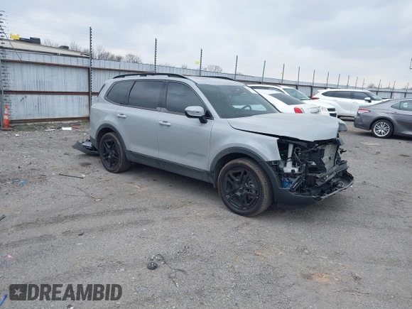 2024 Kia Telluride EX X-Line z VIN 5XYP3DGC2RG496309, wystawiony jako IAAI lot #41804549 z przebiegiem 16 785 mil mil oraz . Historia ofert i sprzedaży dostępna na DreamBid. Obrazek 1.