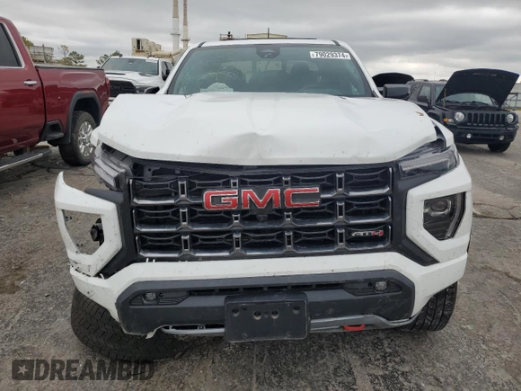 2023 GMC Canyon 4WD AT4 with VIN 1GTP6DEK5P1215120, listed as a Copart auction lot 79029374 with 16,520 mi miles and Salvage Title. Bid and sale history available at carsss.com. Image 5.