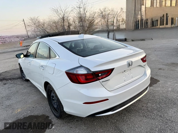 2020 Honda Insight Touring with VIN 19XZE4F78LE400419, listed as a Copart auction lot 50107185 with 77,708 mi miles and Salvage Title. Bid and sale history available at carsss.com. Image 3.