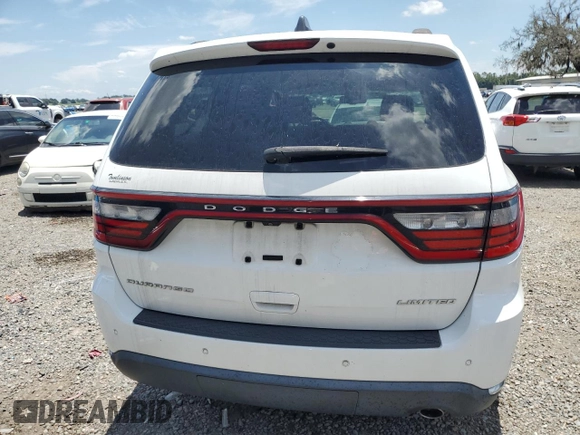2016 Dodge Durango Limited with VIN 1C4RDHDG1GC459418, listed as a Copart auction lot 64301275 with 114,150 mi miles and Salvage title. Bid and sale history available at DreamBid. Image 6.