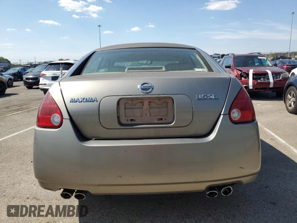2004 Nissan Maxima SE with VIN 1N4BA41E14C852424, listed as a Copart auction lot 71232974 with 190,530 mi miles and Clean Title. Bid and sale history available at DreamBid. Image 6.