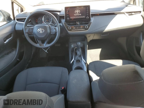 2020 Toyota Corolla LE with VIN 5YFEPRAEXLP121743, listed as a Copart auction lot 50136915 with 127,691 mi miles and Clean Title. Bid and sale history available at carsss.com. Image 8.