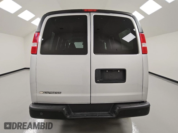 2020 Chevrolet Express Cargo Van with VIN 1GCWGAFG7L1242881, listed as a Copart auction lot 53825035 with 322,801 mi miles and Clean Title. Bid and sale history available at carsss.com. Image 6.