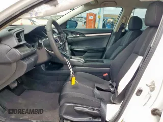 2019 Honda Civic LX with VIN 2HGFC2F68KH606218, listed as a Copart auction lot 55811975 with 74,750 mi miles and Salvage Title. Bid and sale history available at DreamBid. Image 7.
