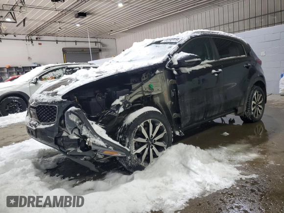 2019 Kia Sportage EX with VIN KNDPNCAC6K7518148, listed as a Copart auction lot 44252175 with 67,210 mi miles and Salvage Title. Bid and sale history available at carsss.com. Image 1.