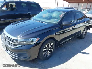 2023 Volkswagen Jetta S with VIN 3VW5M7BU4PM038533, listed as a IAAI auction lot 41827323 with 9,650 mi miles. Bid and sale history available at carsss.com. Image 17.