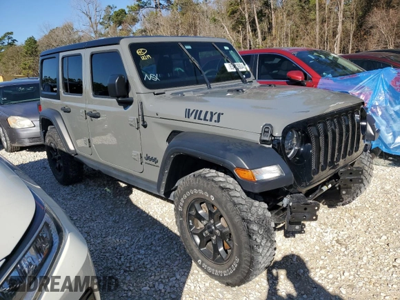 2023 Jeep Wrangler Sport S with VIN 1C4HJXDN9PW522356, listed as a Copart auction lot 85493604 with 15,809 mi miles and Clean Title. Bid and sale history available at DreamBid. Image 4.