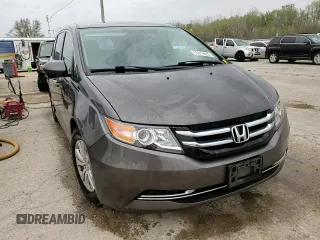 2016 Honda Odyssey SE with VIN 5FNRL5H33GB155907, listed as a Copart auction lot 53919625 with 119,198 mi miles and Salvage Title. Bid and sale history available at DreamBid. Image 14.
