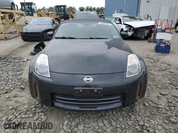 2008 Nissan 350Z Enthusiast with VIN JN1BZ36A98M851091, listed as a Copart auction lot 72007834 with 24,318 mi miles and Salvage Title. Bid and sale history available at DreamBid. Image 5.