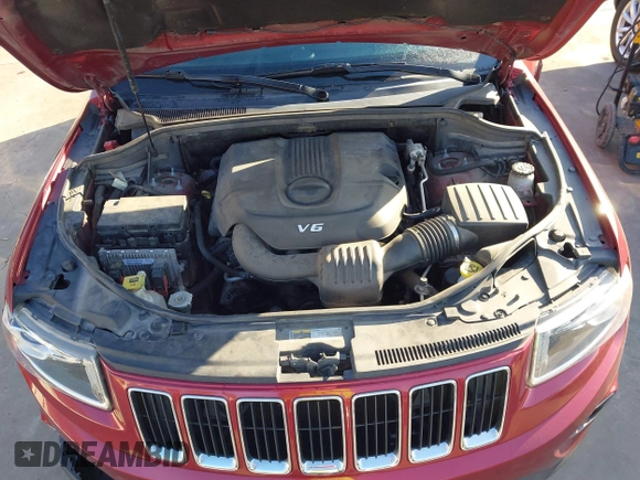 2014 Jeep Grand Cherokee Limited with VIN 1C4RJEBG7EC519984, listed as a IAAI auction lot 41578472 with 96,021 mi miles. Bid and sale history available at carsss.com. Image 10.