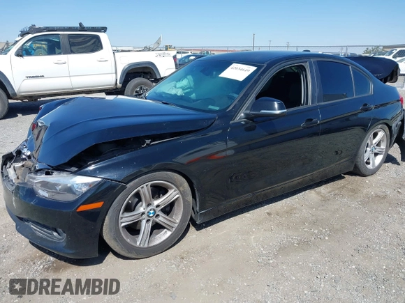 2015 BMW 3 Series 320i with VIN WBA3B1C57FK138441, listed as a IAAI auction lot 42034649 with Not Provided miles. Bid and sale history available at carsss.com. Image 16.