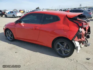 2019 Hyundai Veloster 2.0 with VIN KMHTG6AF1KU017704, listed as a Copart auction lot 48437745 with 83,358 mi miles and Salvage Title. Bid and sale history available at carsss.com. Image 2.