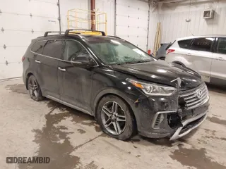 2017 Hyundai Santa Fe Limited Ultimate with VIN KM8SRDHF7HU250723, listed as a IAAI auction lot 41401876 with 157,432 mi miles. Bid and sale history available at carsss.com. Image 1.
