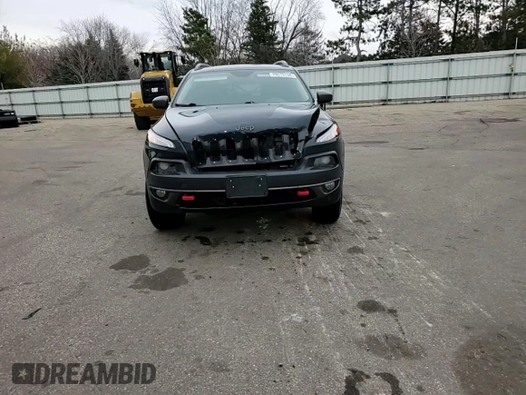 2017 Jeep Cherokee Trailhawk L Plus with VIN 1C4PJMBB8HW517248, listed as a Copart auction lot 79515134 with 78,928 mi miles and Salvage Title. Bid and sale history available at carsss.com. Image 12.