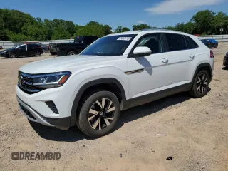 2023 Volkswagen Atlas SE with VIN 1V2DC2CA4PC214280, listed as a Copart auction lot 55832815 with 28,163 mi miles and Salvage title. Bid and sale history available at DreamBid. Image 1.