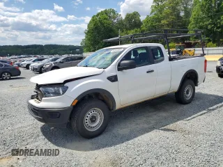 2023 Ford Ranger XL with VIN 1FTER1EH8PLE05760, listed as a Copart auction lot 54344085 with 49,891 mi miles and Salvage title. Bid and sale history available at DreamBid. Image 1.