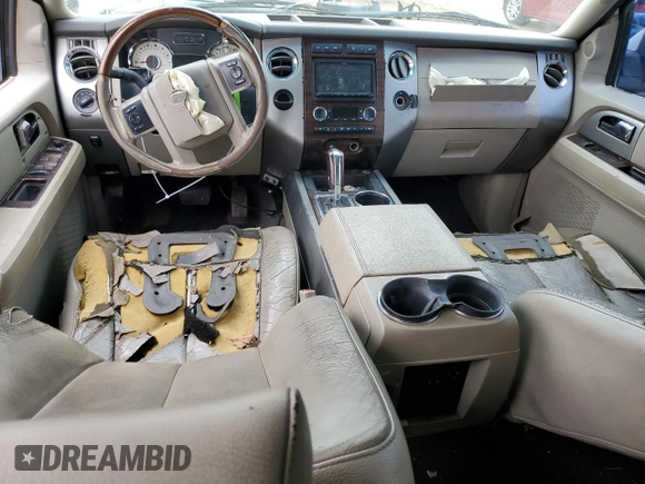 2008 Ford Expedition EL Limited with VIN 1FMFK19548LA56392, listed as a Copart auction lot 87557925 with 274,924 mi miles and Salvage Title. Bid and sale history available at carsss.com. Image 8.