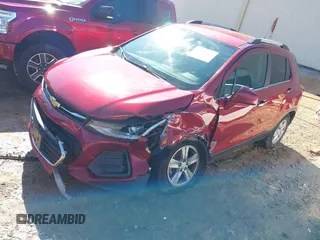 2018 Chevrolet Trax LT with VIN 3GNCJLSB2JL375569, listed as a IAAI auction lot 41377630 with 98,238 mi miles. Bid and sale history available at carsss.com. Image 17.