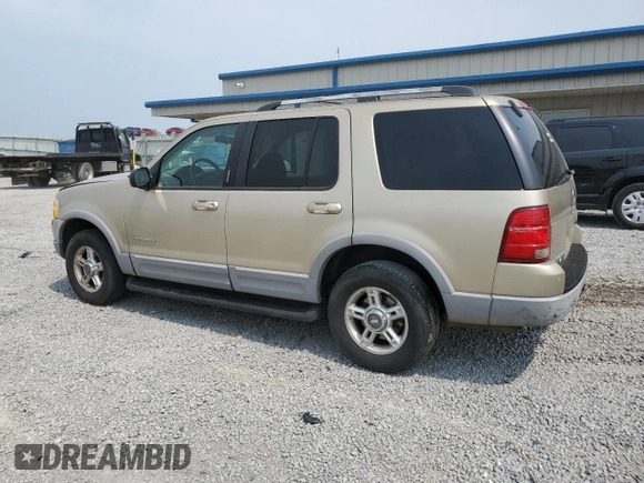 2002 Ford Explorer XLT with VIN 1FMZU63E32ZA07962, listed as a Copart auction lot 59545285 with Not provided miles and Salvage title. Bid and sale history available at DreamBid. Image 2.