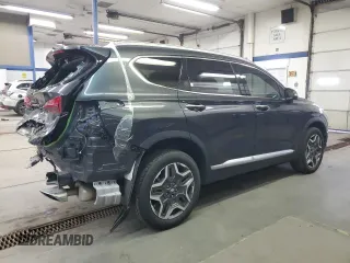 2022 Hyundai Santa Fe Limited with VIN 5NMS4DAL5NH471243, listed as a Copart auction lot 52089065 with 14,329 mi miles and Salvage Title. Bid and sale history available at carsss.com. Image 3.