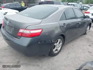 2008 Toyota Camry LE with VIN JTNBE46K683149660, listed as a IAAI auction lot 41874791 with 185,028 mi miles. Bid and sale history available at carsss.com. Image 4.