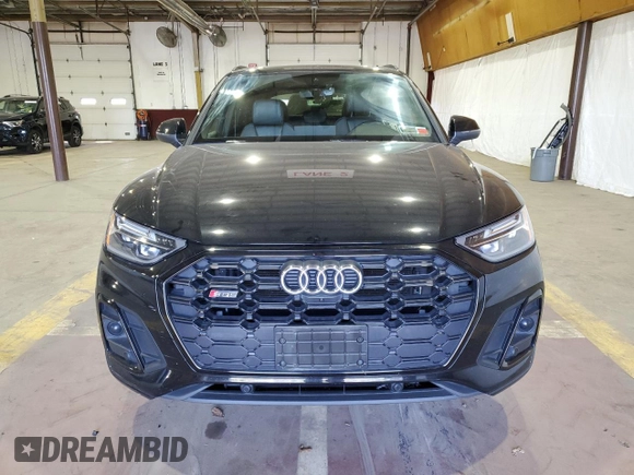 2021 Audi SQ5 Premium Plus with VIN WA1B4AFY2M2006256, listed as a Copart auction lot 70408134 with 34,866 mi miles and Salvage Title. Bid and sale history available at DreamBid. Image 5.