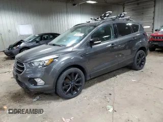 2017 Ford Escape Titanium with VIN 1FMCU0JD4HUE22551, listed as a Copart auction lot 55152455 with 115,653 mi miles and Clean Title. Bid and sale history available at carsss.com. Image 1.