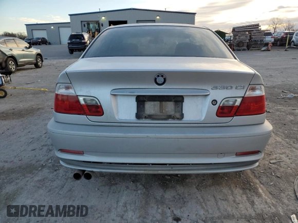 2001 BMW 3 Series 330Ci with VIN WBABN53421JU37173, listed as a Copart auction lot 41698705 with 292,771 mi miles and Clean Title. Bid and sale history available at carsss.com. Image 6.