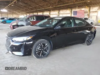 2024 Nissan Sentra SV with VIN 3N1AB8CV7RY266982, listed as a Copart auction lot 60454665 with 27,080 mi miles and Salvage title. Bid and sale history available at DreamBid. Image 1.